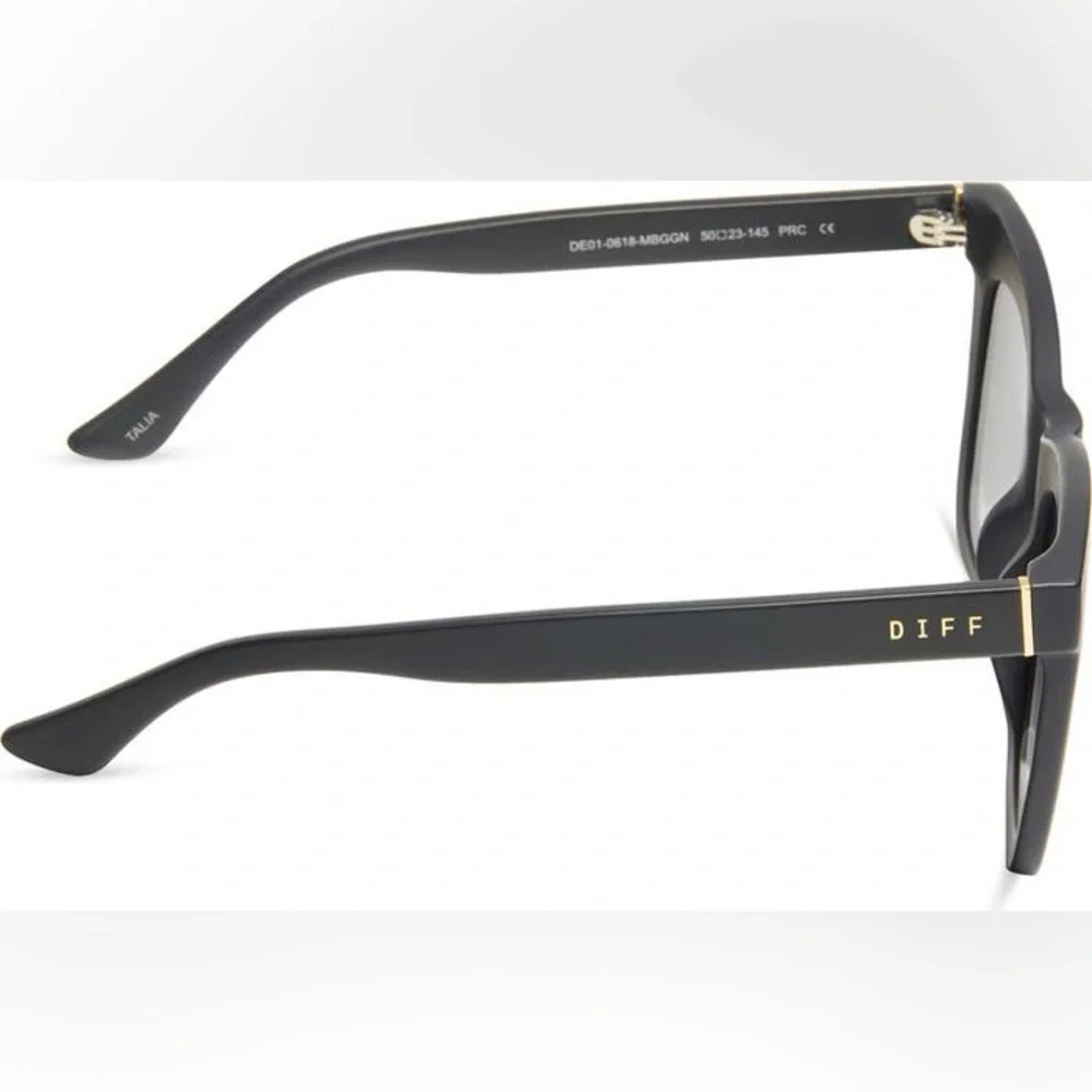 DIFF Black DIFF EYEWEAR Rhys Sunglasses - Picture 4 of 8